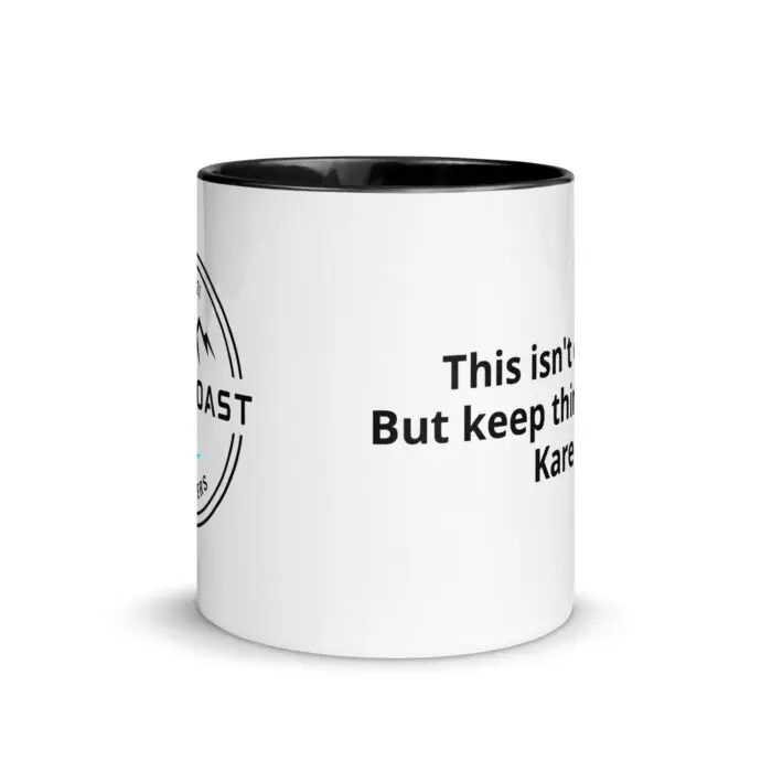 Best Coast Coffee Mug with Color Inside and cool quote - Image 2